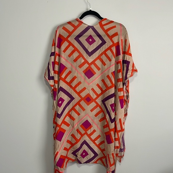 Anthropologie multi way Michael stars kimono shawl wrap scarf - Picture 2 of 5